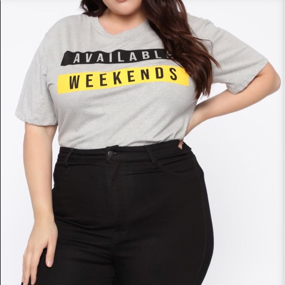 Fashion Nova Tops - Fashion Nova Graphic Tee